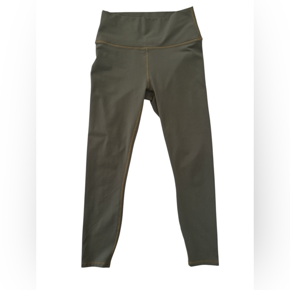 Fabletics Olive Green 7/8 Powerhold Leggings - Size Small - Picture 1 of 8